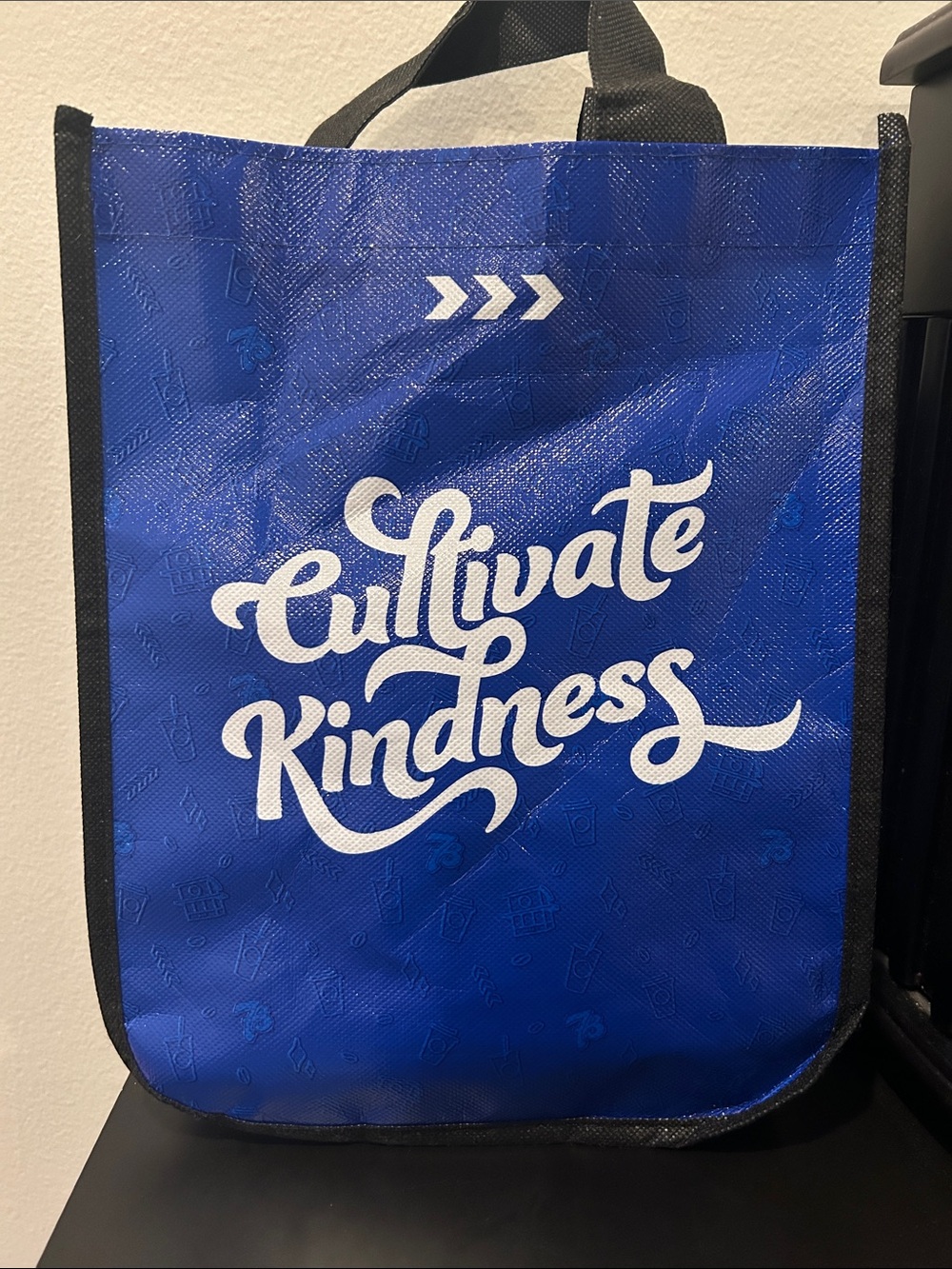 Cultivate Kindness Blue Reusable Tote